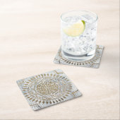 Mandala Gold Design Kartonnen Onderzetters (Insitu)