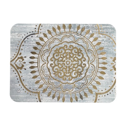 Mandala Gold Design Magneet (Horizontaal)