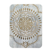 Mandala Gold Design Magneet (Verticaal)