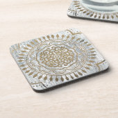 Mandala Gold Design Onderzetter (Linkerzijde)