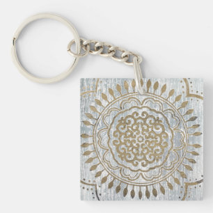 Mandala Gold Design Sleutelhanger