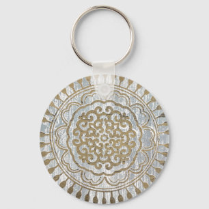Mandala Gold Design Sleutelhanger