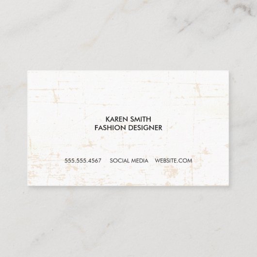 Mandala Gold Pattern Visitekaartje (Achterkant)