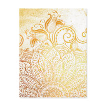 Mandala - Golden penseel