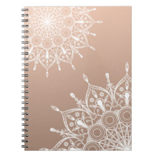 Mandala goudbruin notitieboek