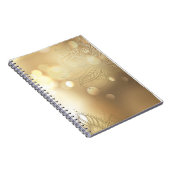 Mandala goudspargel notitieboek (Rechterzijde)