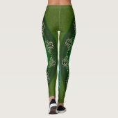 Mandala Green Blue - Leggings (Achterkant)