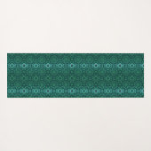 Mandala Green met de naam Yoga Mat (Achterkant (horizontaal))