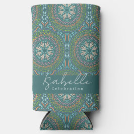 Mandala Green Seltzer Koelbox Blikjeskoeler