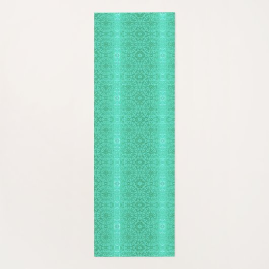 Mandala Green w / Naam Yoga Mat (Achterkant)