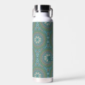 Mandala Green Waterfles (Voorkant)