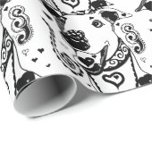 Mandala Greyhound Cadeaupapier (Rol Hoek)