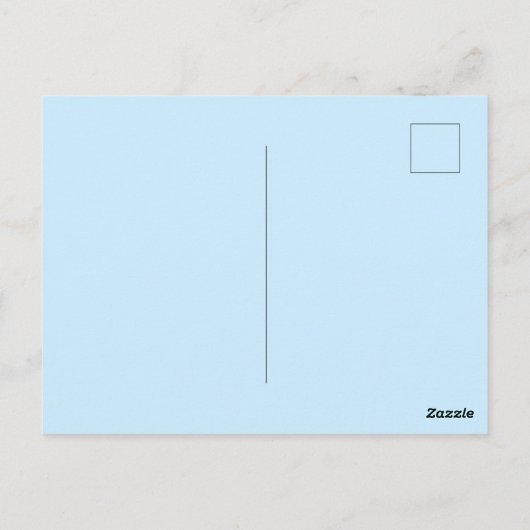 Mandala Grieks boze oog blauw wit Briefkaart (Achterkant)