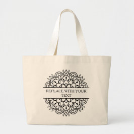 Mandala Grote Tote Bag