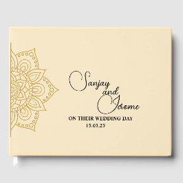 Mandala Guest Book | Luxe bruiloften Gastenboek