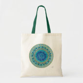 Mandala Harmonia Oceânica Tote Bag (Voorkant)