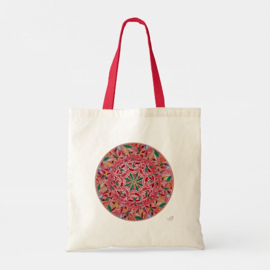 Mandala Harmonia Radiante Tote Bag (Achterkant)