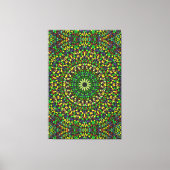 Mandala Harmony – Premium Opgespannen Canvas Elega Afdruk (Voorkant)