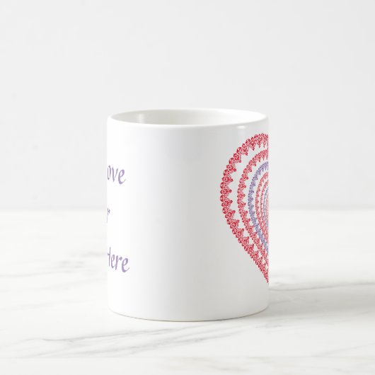 Mandala Hart Koffie Mok (Center)