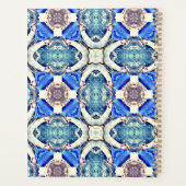mandala harten design blue Thunder_Cove Planner (Achterkant)