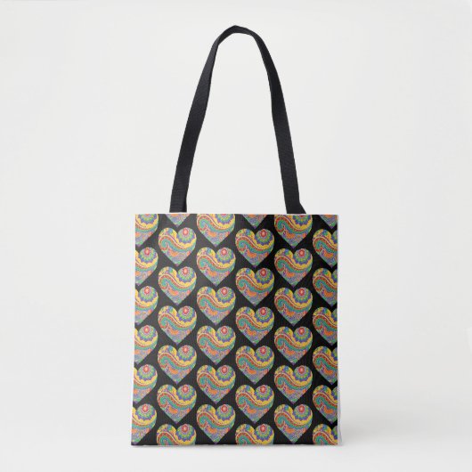 Mandala Harten Tote Bag (Voorkant)