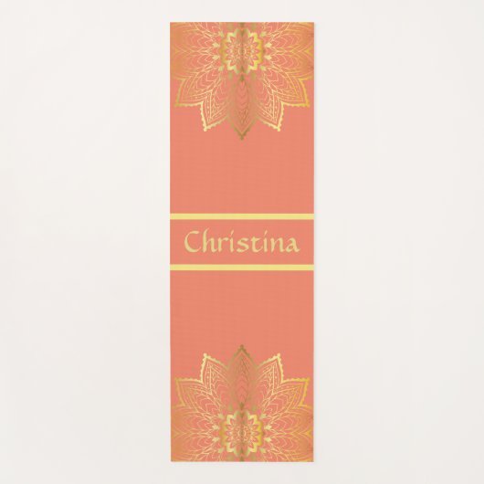 Mandala Healing Energy Yoga Mat (Voorkant)