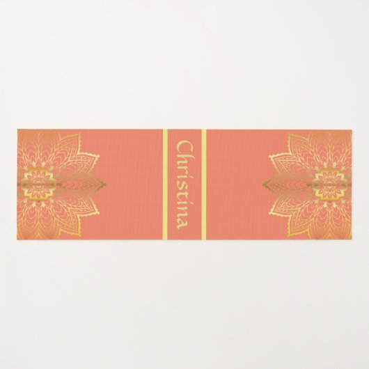 Mandala Healing Energy Yoga Mat (Voorkant (horizontaal))