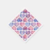 Mandala Heart Pattern Servet (Hoek)