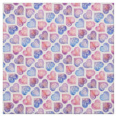 Mandala Hearts Pattern Stof (Swatch)