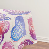 Mandala Hearts Pattern Tafelkleed (Voorbeeld)