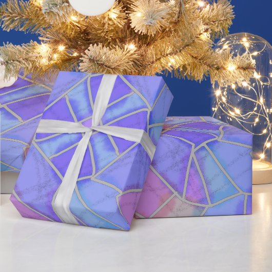 Mandala helder krijt schets cadeaupapier (Feestdagen)