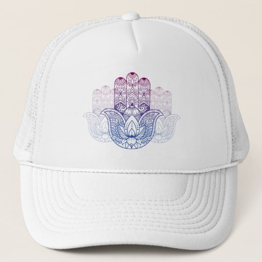 Mandala Henna | Lotus Hand Trucker Pet (Voorkant)