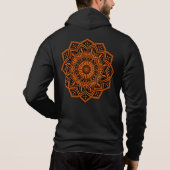 Mandala heren T-shirt (Achterkant)