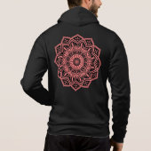Mandala heren T-shirt (Achterkant)