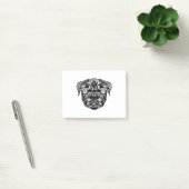 Mandala Hond Pugs Kop Ontwerp Post-it® Notes (Kantoor)