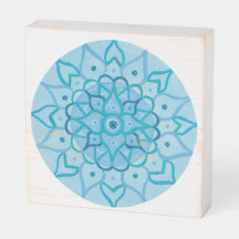 Mandala houten bord
