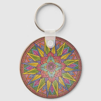mandala - illustratie 1 sleutelhanger