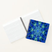 Mandala in Blauw... Notitieboek (Binnen)