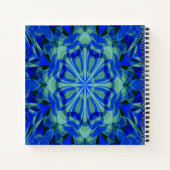 Mandala in Blauw... Notitieboek (Achterkant)