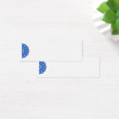 Mandala in blauw Profiel Kaart (Bureau)
