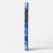 Mandala in het blauw Case-Mate iPhone case (Achterkant / Links)