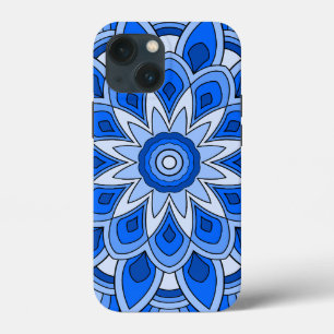 Mandala in het blauw Case-Mate iPhone case