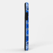 Mandala in het blauw Case-Mate iPhone case (Achterkant/rechts)