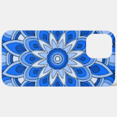 Mandala in het blauw Case-Mate iPhone case (Achterkant / Rechts)