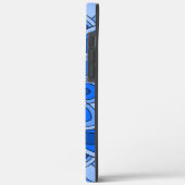 Mandala in het blauw Case-Mate iPhone case (Achterkant / Links)