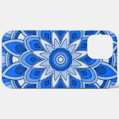 Mandala in het blauw Case-Mate iPhone case (Achterkant (horizontaal))