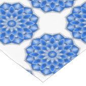 Mandala in het blauw tafelkleed (Gekanteld)