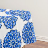 Mandala in het blauw tafelkleed (Voorbeeld)