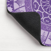 Mandala in het Paars Muismat (Hoek)