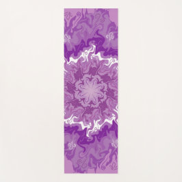Mandala in meerdere paarse tinten yogamat